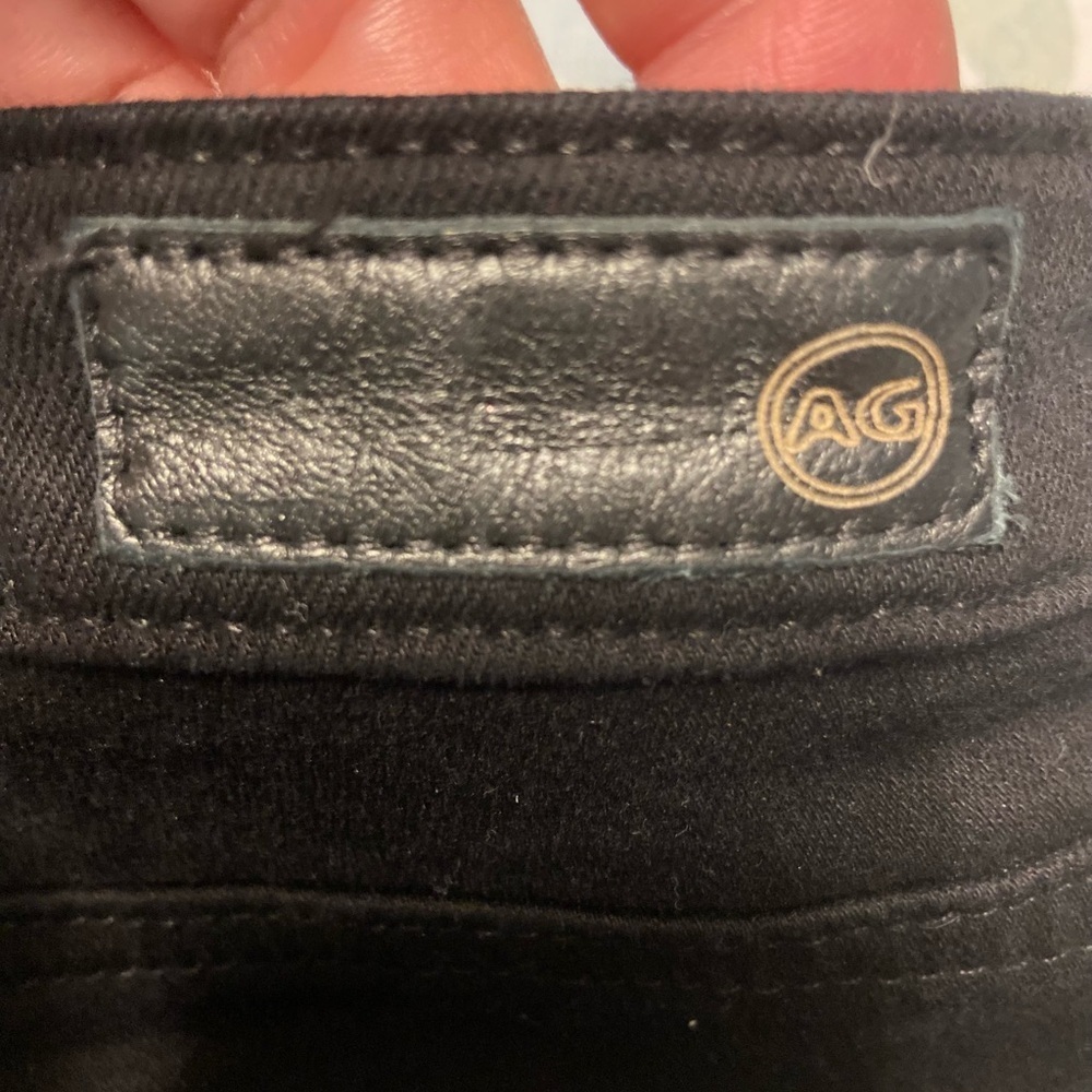AG Adriano Goldschmied Jeans Womens The Stevie Ankle Black Wash 29 regular - Picture 7 of 9